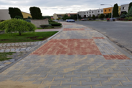 Rekonstrukce chodníků a výstavba nových komunikací Vyškov